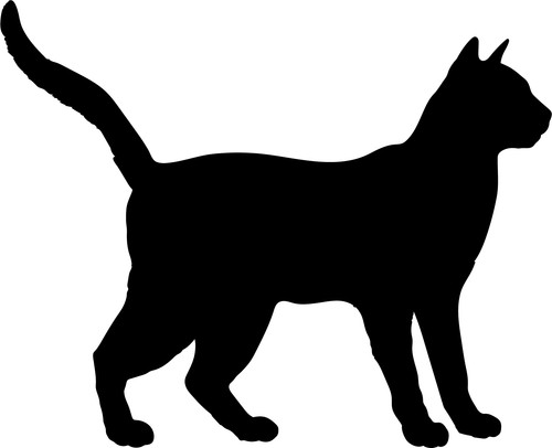 Personalised lasered cat - lasered,