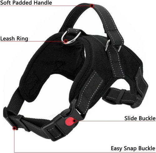Dog harness pull for small - pull,