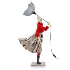 85cm Lamp Windswept Lady Lamp