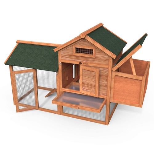 Vounot chicken coop - chicken, run