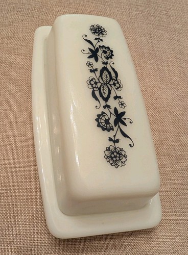 Vintage pyrex covered butter - covered,