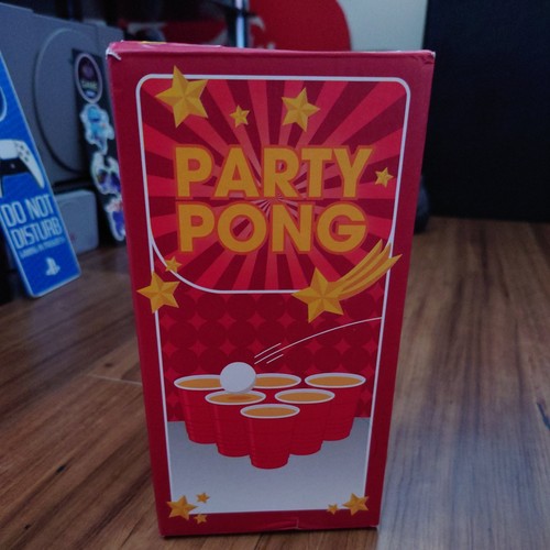 Party beer pong - red, cups