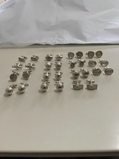 Pewter Silver plated cufflinks