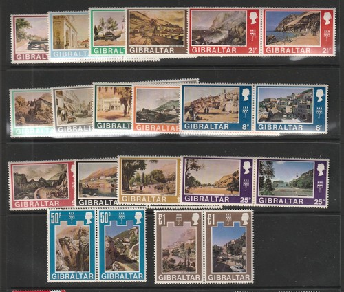 Gibraltar 1971 defs mnh - gibraltar, in
