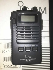 ICOM IC-3J UHF Band Handheld Transceiver 5W Extremely compact pocket size