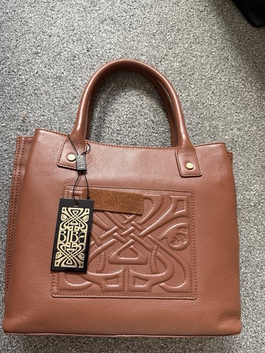 Biba brown tan - padded, tote