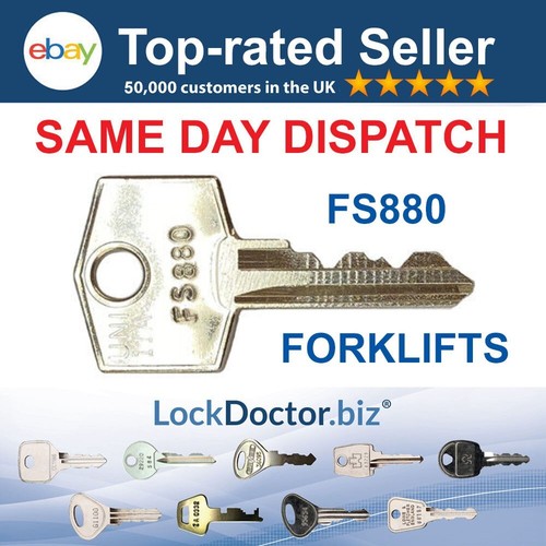 Jcb silver steel key - fs880, for