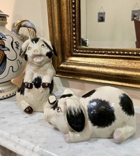 Vintage Hand-Painted Spotted