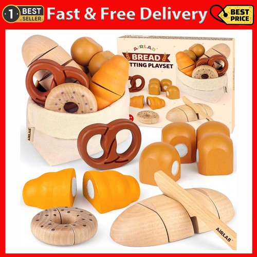 Airlab wooden play food - airlab,