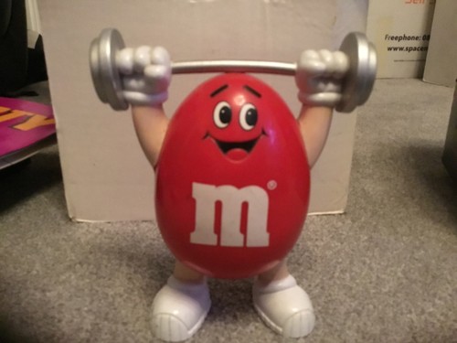 Red peanut character - m&m's,