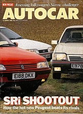 AUTOCAR MAGAZINE 16-MAR-88 -