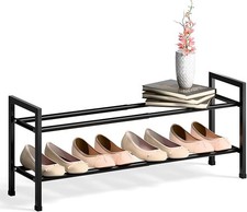Bumusty 2 Tier Expandable Shoe