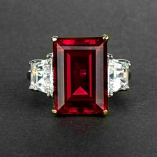 Emerald Cut Diamond Three