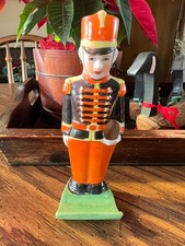 Vintage 1930s Soldier Boy Ceramic Toothbrush Holder Japan