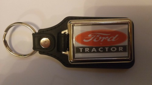 Ford tractor logo leather - ford,