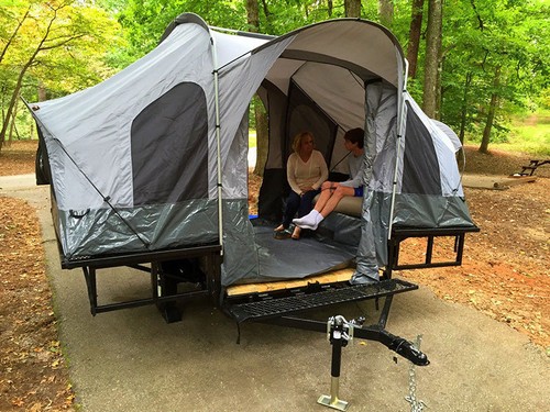 Folding camper tent utility - folding, &