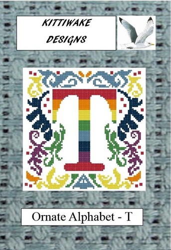 Ornate alphabet t cross - alphabet,
