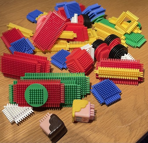 Bag stickle bricks play - bag, of
