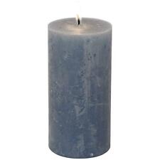 IHR Large Coloured Unscented Textured Chunky Pillar Church Candles Home Decor