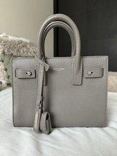 Saint Laurent Nano Sac de Jour – Storm | Supple Leather Excellent Condition