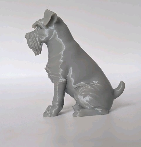 Schnauzer figurine tabletop - schnauzer,