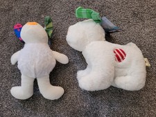 Good Boy - Snowman & Snowdog Christmas Dog Toys X2