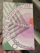 Vintage 1930s  Theatre Programme - London Hippodrome - Please Teacher !