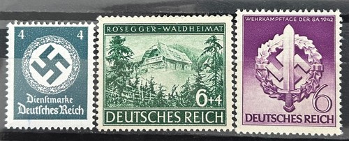German stamps third reich - stamps, mnh
