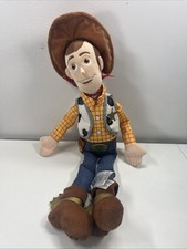 Disney Store Genuine 18" Inch Woody Toy Story Andy Plush