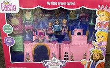 Princess Beauty Castle With Light And Sound Toy Birthday Gift Brand New uk BLUE