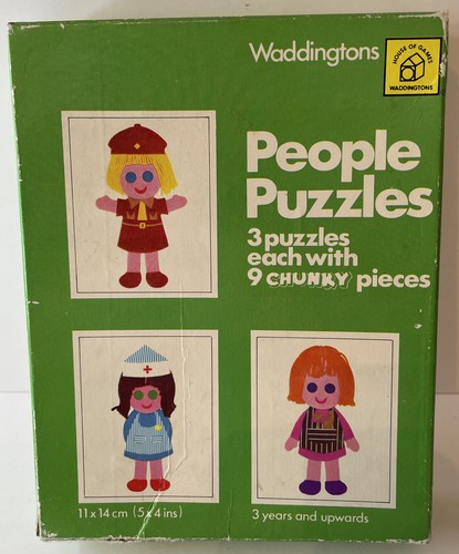 People puzzle waddingtons 1977 - puzzle,