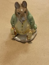 RARE BESWICK BEATRIX POTTER FIGURE - SAMUEL WHISKERS BP4 SIGNATURES 
