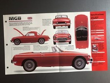 1962 - 1964 MGB Convertible