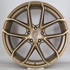 22" gts satin gold alloy
