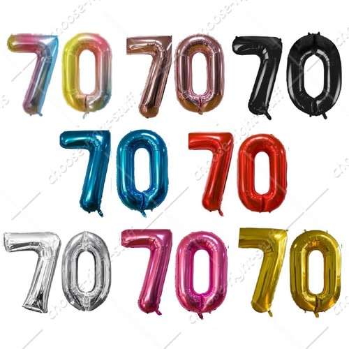 Giant foil number - 40",