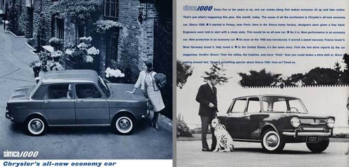 Simca 1000 1963 chryslers - simca,
