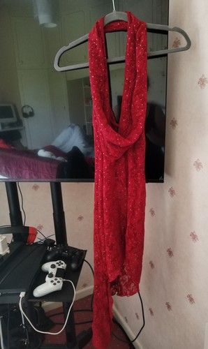 Women red glittered fish - women's,