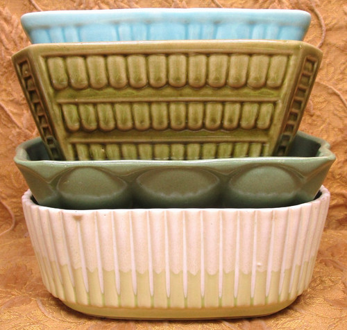 Different vintage pottery - vintage,