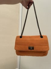 Chanel 2.55 Flap Bag In Orange