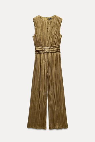 Zara satin playsuit - , with