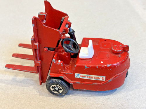 Lone star diecast red forklift - lone,
