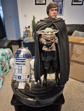 Star Wars Statue Iron Studios Luke, R2D2 & Grogu - Legacy Replica 1/4