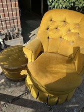 Vintage Mustard Chair And