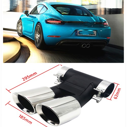 Rear exhaust muffler pipe - muffler, for
