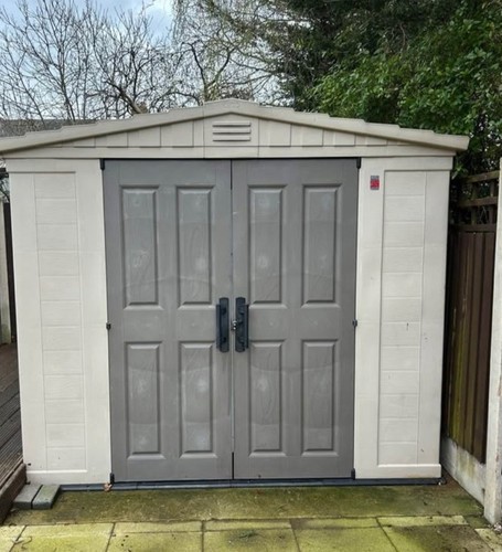 Keter factor beige garden shed - keter,