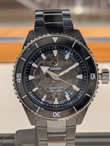 Rado captain cook 43mm - captain,