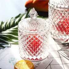 Large Glass Jar with Lid,   Biscuit Jars Ideal For Sweet  600ml