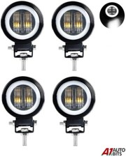 3" 7D Round LED Work Lights 4X