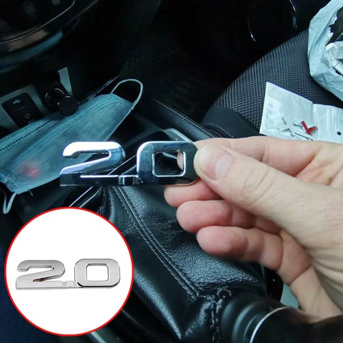 Sticker chrome silver - 3d,