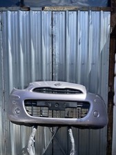 NISSAN MICRA 2010-2013 FRONT BUMPER SILVER COLOUR